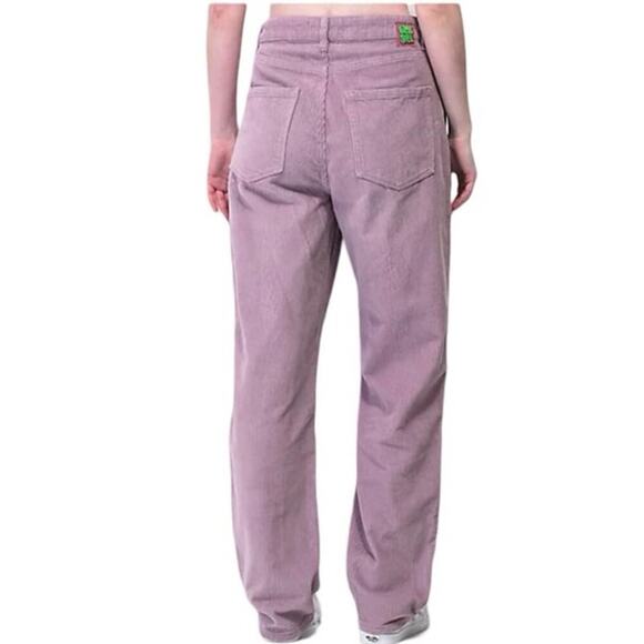 Empyre Womens Tori Seafog Corduroy Skate Pants Light Purple Size 4 - Picture 2 of 7